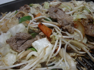 ジンギスカンなり。