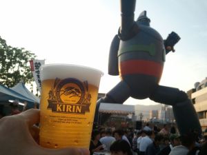 キリン一番搾りと鉄人２８号