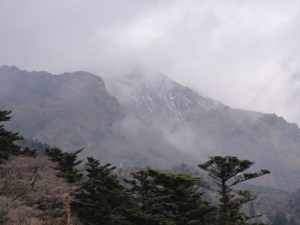 平成新山と溶岩ドーム