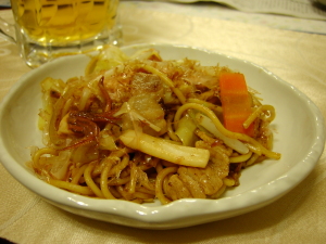 ヤリイカ焼きそば！